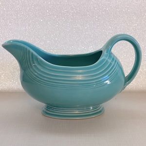 Fiestaware Turquoise Gravy Sauce Boat